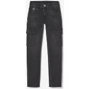 Jeans enfant Le Temps des Cerises Jeans 800/16 regular cure noir