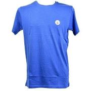 T-shirt Ted Lapidus CASSIEN Col Rond Bleu