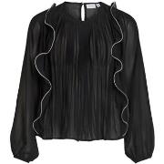 Blouses Vila Top Metina L/S - Black