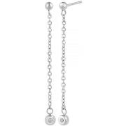 Boucles oreilles Sc Crystal BD4110-ARGENT