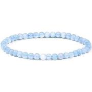 Bracelets Phoenix Import Bracelet élastique pierres d'Aigue marine