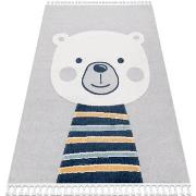 Tapis Rugsx Tapis YOYO GD50 gris/blanc - Ours en 200x290 cm