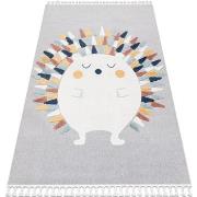 Tapis Rugsx Tapis YOYO GD73 gris/blanc - Hérisson en 120x170 cm