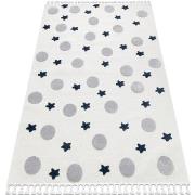 Tapis Rugsx Tapis YOYO GD75 blanc / gris - 80x150 cm