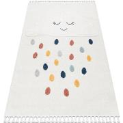 Tapis Rugsx Tapis YOYO GD63 blanc / bleu foncé 80x150 cm