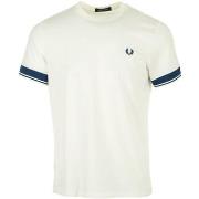 T-shirt Fred Perry Contrast Cuff T-Shirt