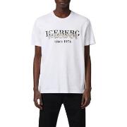 T-shirt Iceberg T-shirt blanc - I1PF027 6301 1101