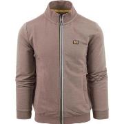 Sweat-shirt New Zealand Auckland NZA Cardigan Eyre Mélangé Khaki