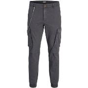 Pantalon Jack &amp; Jones 12231346 MARCO LORENZO-ASPHALT