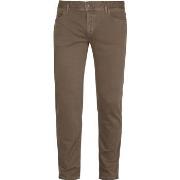 Pantalon Alberto Pipe Pantalon Marron