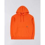 Sweat-shirt Edwin I030316.1WE.67 MOOD HOODIE-TANGERINE TANGO