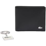 Portefeuille Lacoste Wallet and Key Chain - Noir
