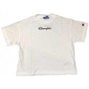 T-shirt enfant Champion Tee shirt fille croc top blanc 403940
