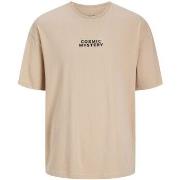 T-shirt Jack &amp; Jones 12257388 MISTERY-RUGBY TAN