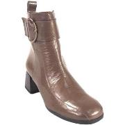 Chaussures Desiree bottine dame dara 3 taupe