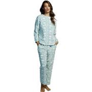 Pyjamas / Chemises de nuit Selmark Pyjama pantalon haut manches longue...