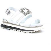 Chaussures Liu Jo Maxi Wonder Sandalo Donna White BA3161EX014
