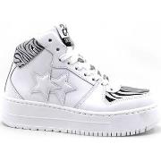 Chaussures Balada Sneaker High Retro White Zebra Black 2SD3291