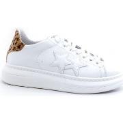 Chaussures Balada Sneaker Princess Retro White Leopard 2SD3469