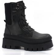 Bottes Divine Follie Anfibio Combact Lacci Nero H19C