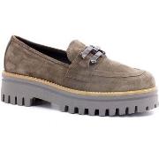 Chaussures E' Mia Mocassino Suede Donna Marrone Fango AGRIFOGLIO