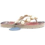 Chaussures L.a.water L.A. WATER Shipibo Infradito Beige Multi 02133A
