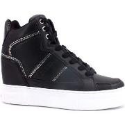 Chaussures Guess Sneaker Alte Donna Black FL5ALAELE12