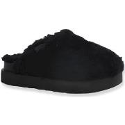 Chaussures UGG Fuzz Sugar Slide Ciabatta Pelo Donna Black W1135132