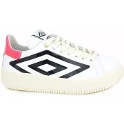 Chaussures Umbro Sneaker Bianco Nero Rosa RFP37021S