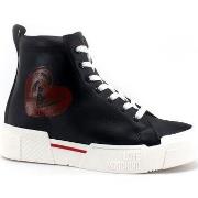 Chaussures Love Moschino Sneaker Hi Platform Black JA15455G0DIAC00A
