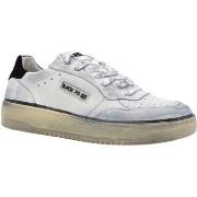 Chaussures Back 70 BACK70 Slam Vintage Sneaker Uomo White Black 108002