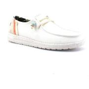 Chaussures HEYDUDE Wendy Fringe Sneaker Vela Donna Salt 40071-1K5