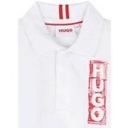 T-shirt enfant BOSS Polo blanc Junior G25144/10P - 10 ANS