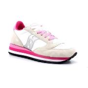Chaussures Saucony Jazz Triple Sneaker Donna White Grey Pink S60530-30