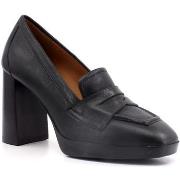 Chaussures Geox Teulada Mocassino Tacco Alto Donna Black D36VLD000LMC9...