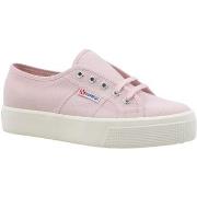 Bottes Superga 2730 Mid Sneaker Donna Pink Ish Avorio S2127IW