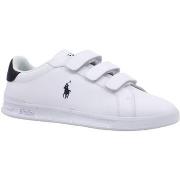 Chaussures Ralph Lauren POLO Sneaker Strap Uomo White 809913461001