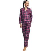 Pyjamas / Chemises de nuit Selmark Pyjama pantalon chemise manches lon...