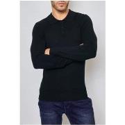 Pull Kebello Pull col polo Noir H