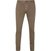 Pantalon Alberto Chino Rob Stretch Beige