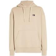 Sweat-shirt Tommy Jeans Sweat a capuche homme Ref 61497 Beige