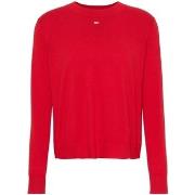 Sweat-shirt Tommy Jeans Pull femme Ref 60977 XNL Rouge