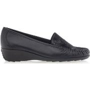Derbies Moc's Chaussures confort Femme Noir
