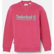 Sweat-shirt Timberland TB0A65DD LS EST. 1973 CREW BB SWEATSHIRT-ED2 VI...