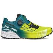 Chaussures Scarpa Baskets Ribelle Run Kalibra HT Homme Lime Green/Deep...