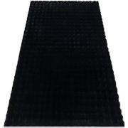 Tapis Rugsx Tapis BUBBLE noir 25 IMITATION DE FOURRURE 140x190 cm