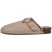 Chaussons Isotoner Chaussons sabots Ref 61523 TAH Taupe chine