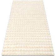 Tapis Rugsx Tapis BUBBLE ivoire 12 IMITATION DE FOURRURE 160x220 cm