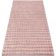 Tapis Rugsx Tapis BUBBLE rose poudré 45 IMITATION DE 120x170 cm