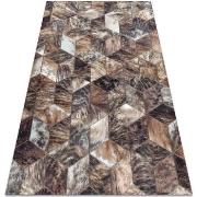 Tapis Rugsx Tapis PATCHWORK 21715 marron - Peau de 120x170 cm